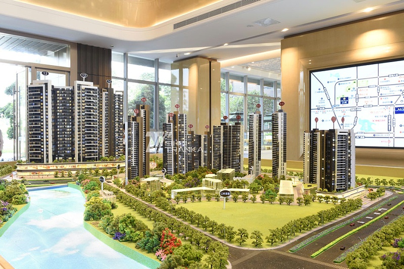 增城麗江國際建筑模型