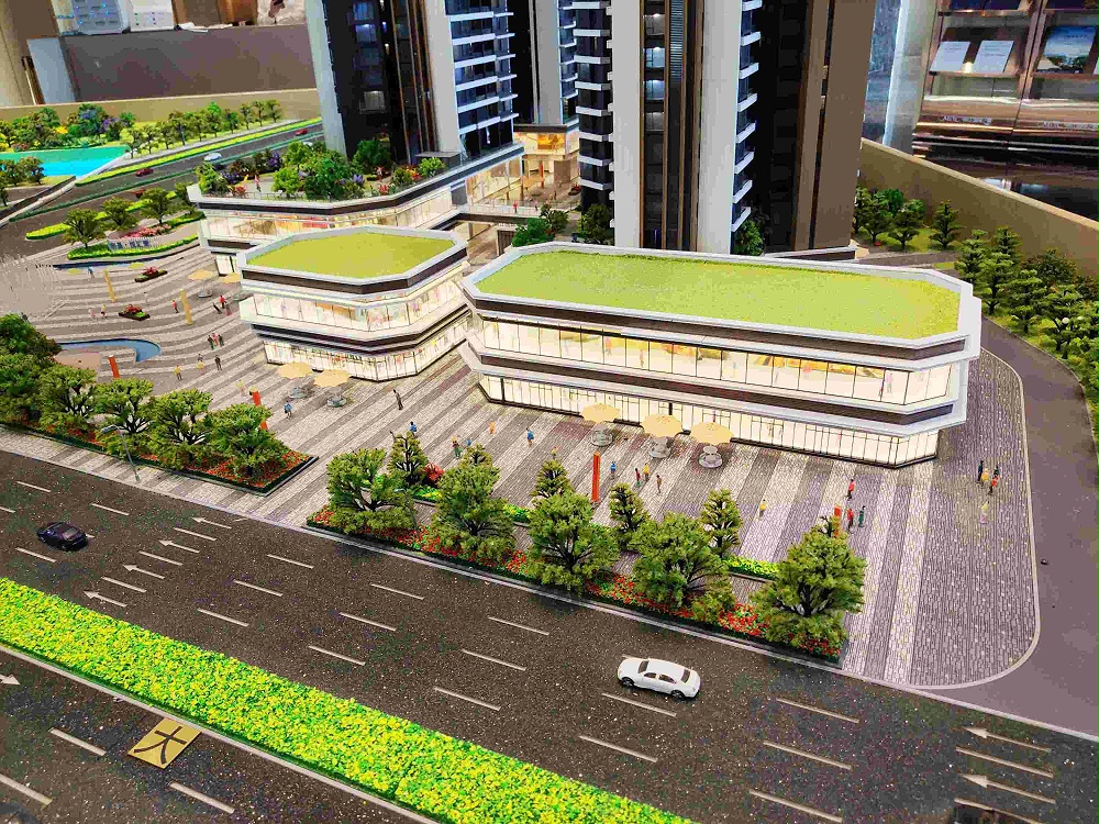 增城麗江國(guó)際建筑沙盤模型案例